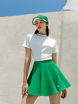 Signature Flare Skirt (green)