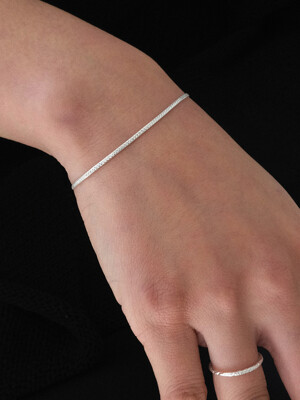 Shiny Cutting Bracelet (silver925)