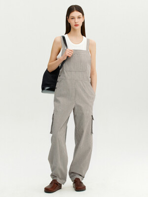 GARDA Stripe overall (Gray stripe)