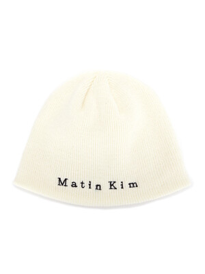 MATIN CLASSIC BEANIE IN WHITE