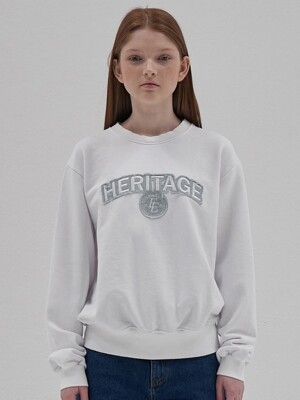 Heritage Logo Sweatshirts_White