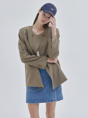 24SN collarless double jacket [V/CH]