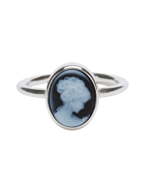 MIMI CAMEO RING- BLAXX