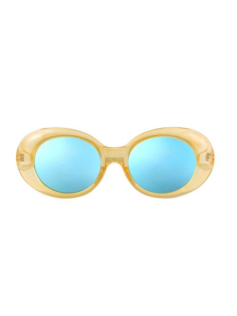 Roswell Original Glossy Yellow / Blue Mirror Lens