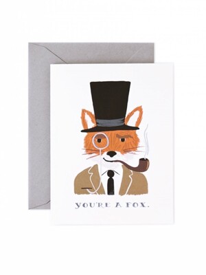 You`re a Fox Card 카드