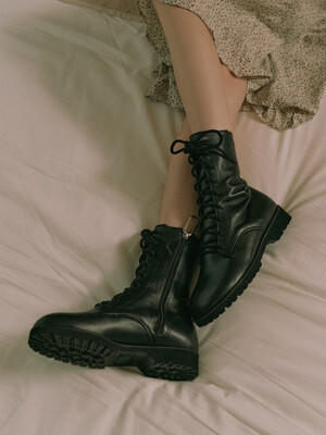 Flat Walker Boots_Black