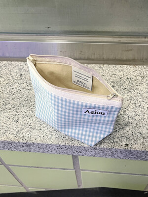 Aeiou Basic Pouch (L size) Soft Water Check