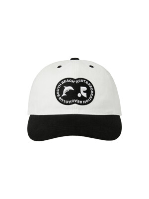 RR NEW LOGO PATCH BALL CAP - WHITE