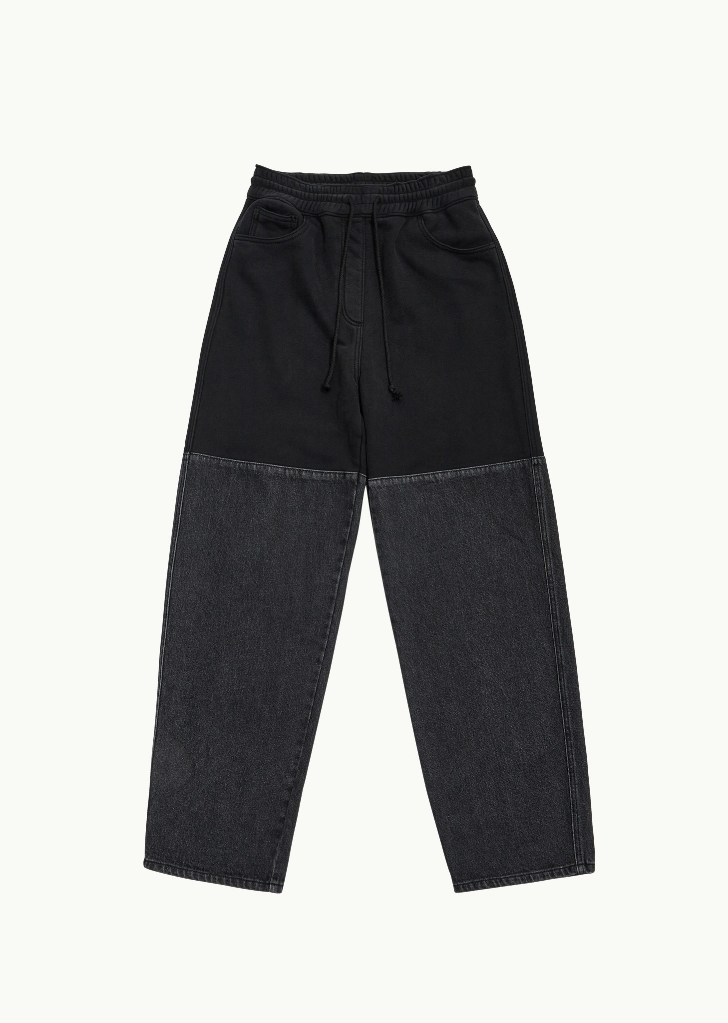 【AMOMENTO】DRAWSTRING DENIM PANTS Amomento Drawstring Denim Pants | Garmentory