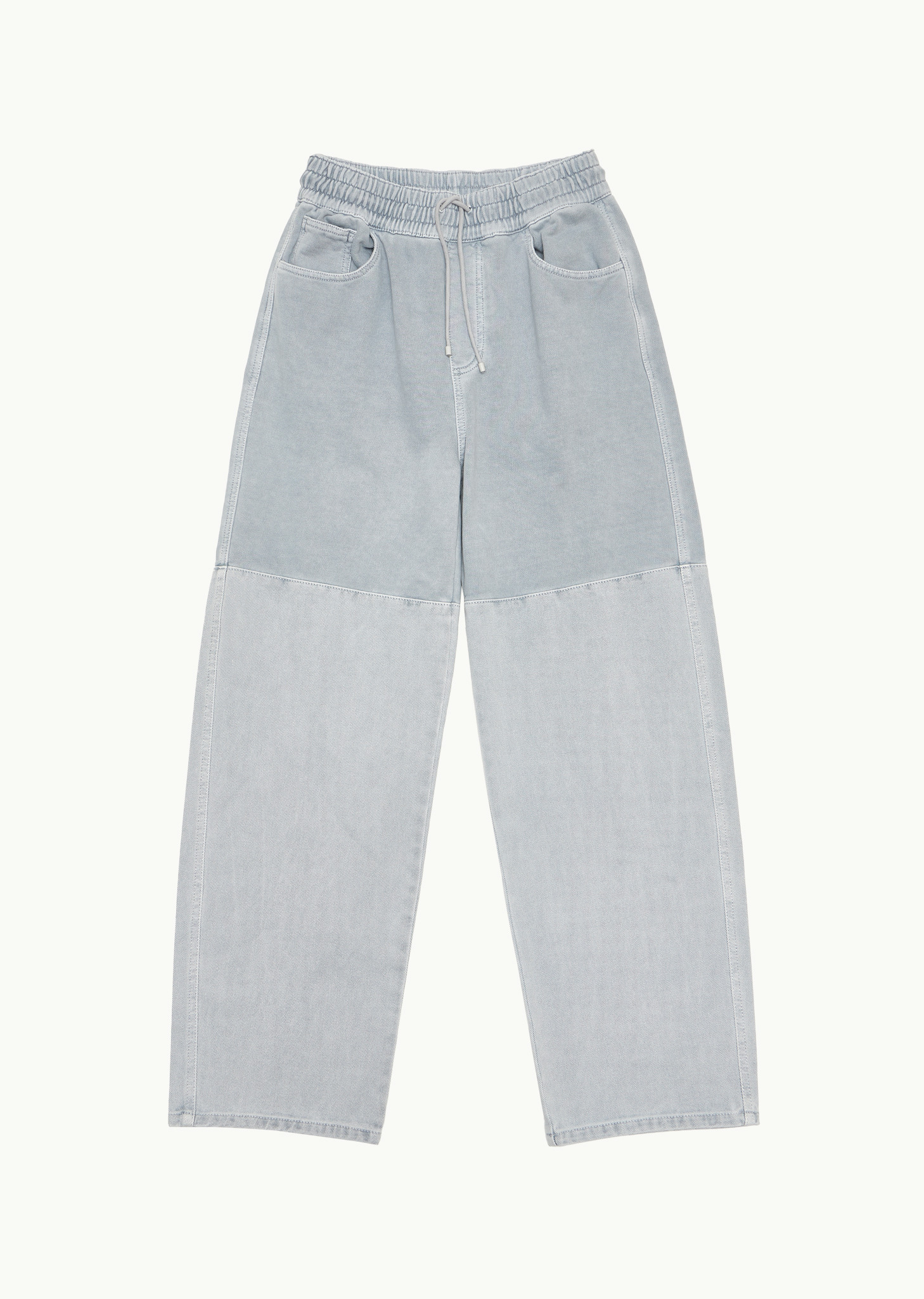 아모멘토]DRAWSTRING DENIM PANTS (BLUE GREY)