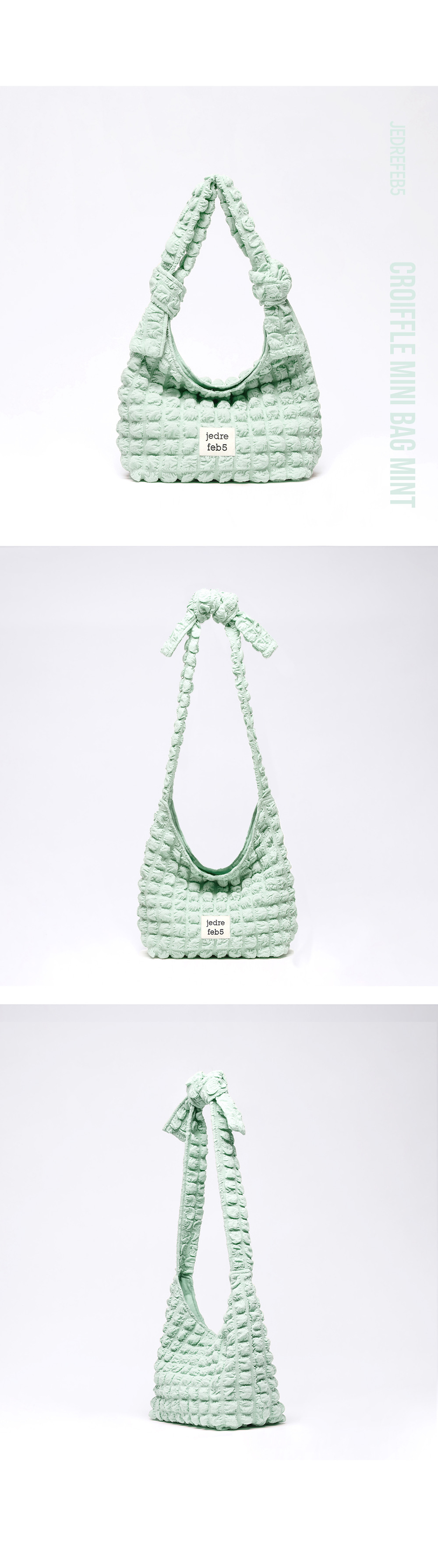 제드레페브5][단독] Croiffle mini bag_ 8colors