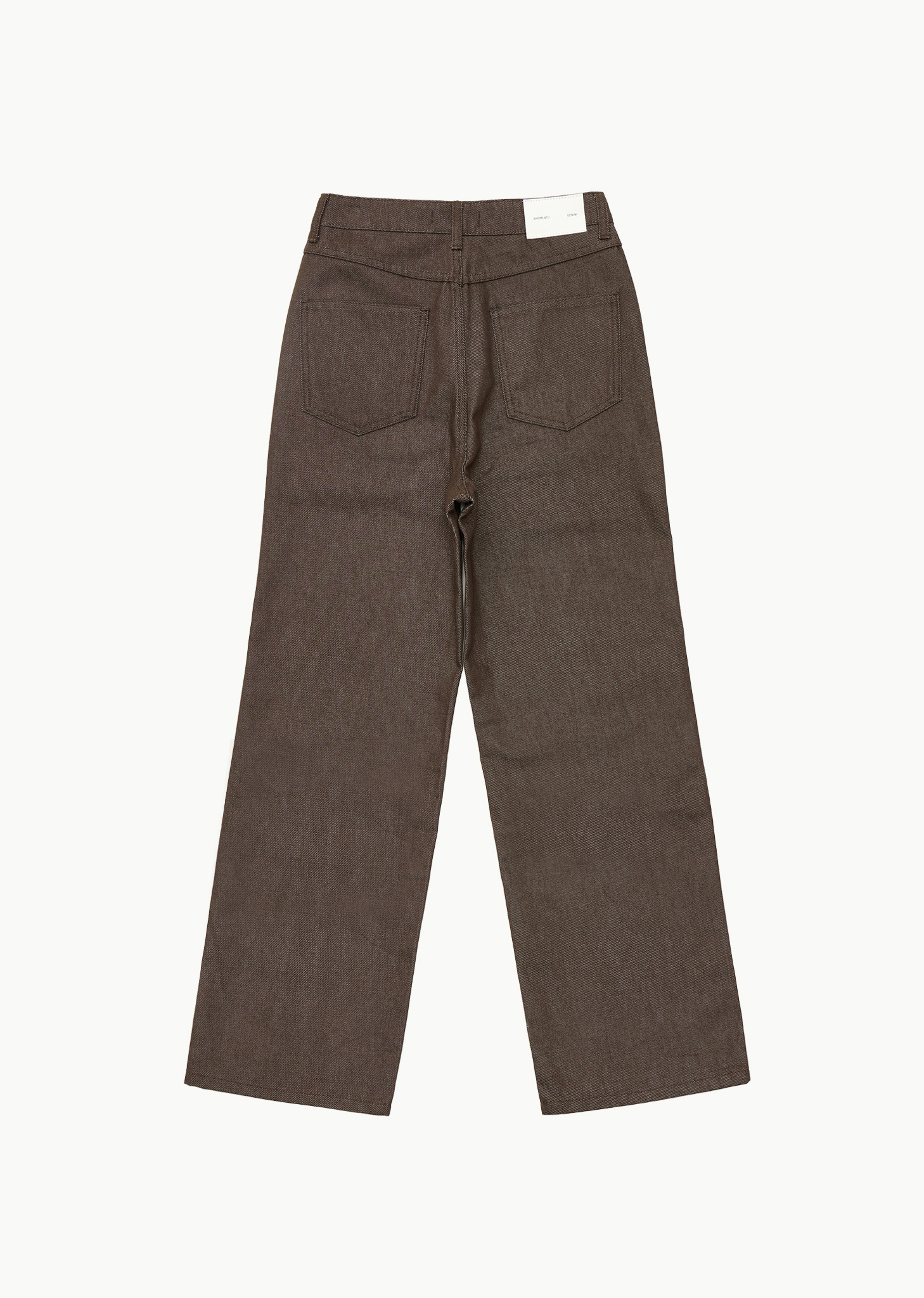 아모멘토]COLORED STRAIGHT FIT DENIM (2 COLORS)
