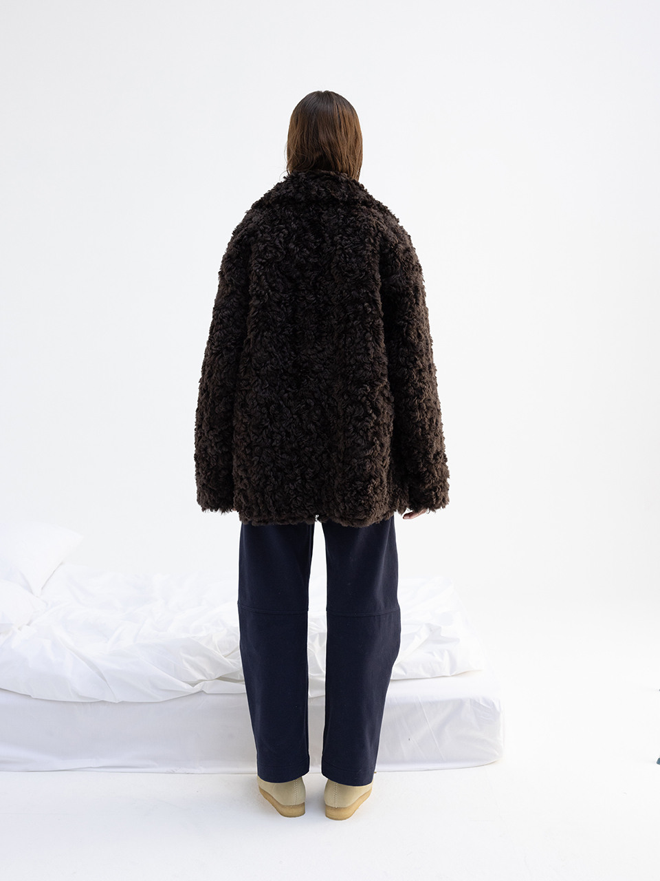 Cotton curve pants monoha 韓国　モノハ Cotton curve pants monoha 韓国 モノハ（Cotton curve pants