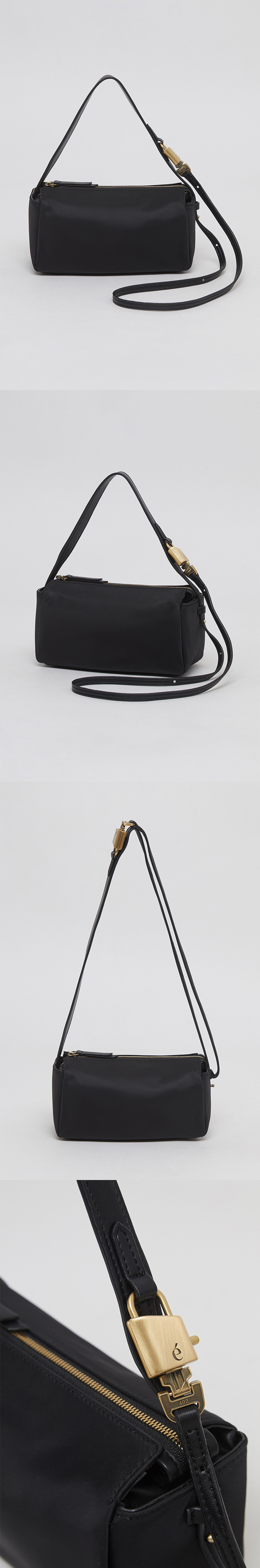 아카이브앱크]Luv lock toast bag(Nylon black)