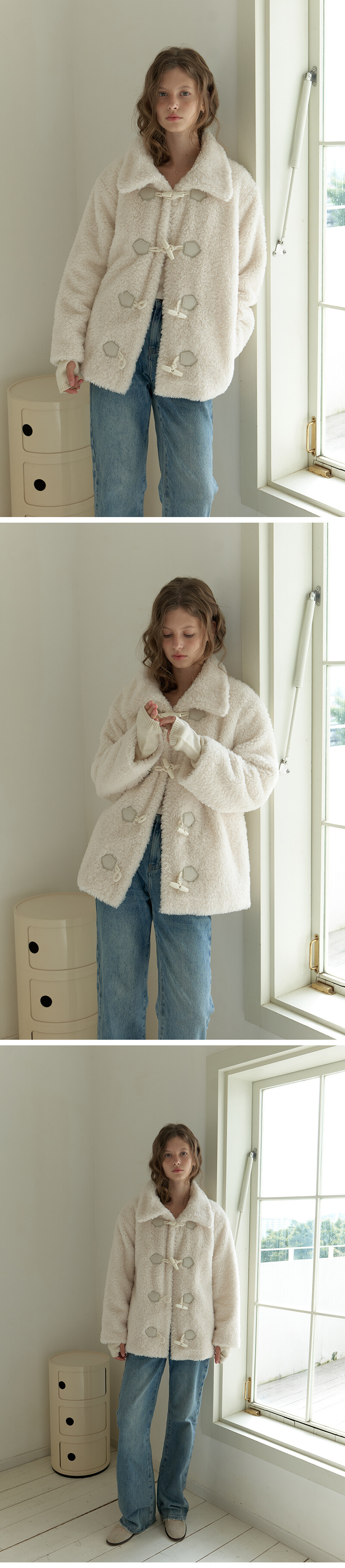 アールコード　クリームセット 7wayファー×ビジューコート/MAJESTIC LEGON(マジェスティックレゴン