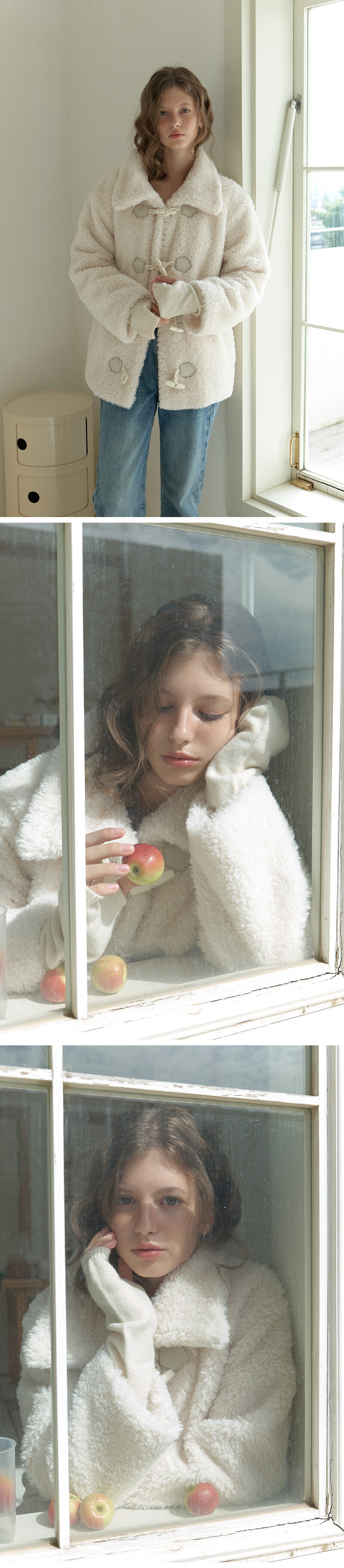 アールコード　クリームセット 7wayファー×ビジューコート/MAJESTIC LEGON(マジェスティックレゴン