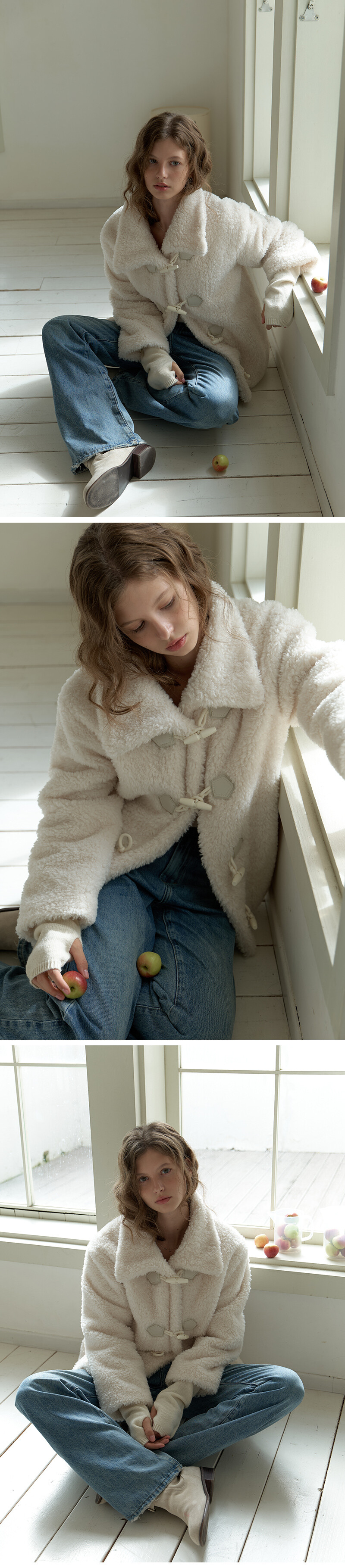 アールコード　クリームセット 7wayファー×ビジューコート/MAJESTIC LEGON(マジェスティックレゴン