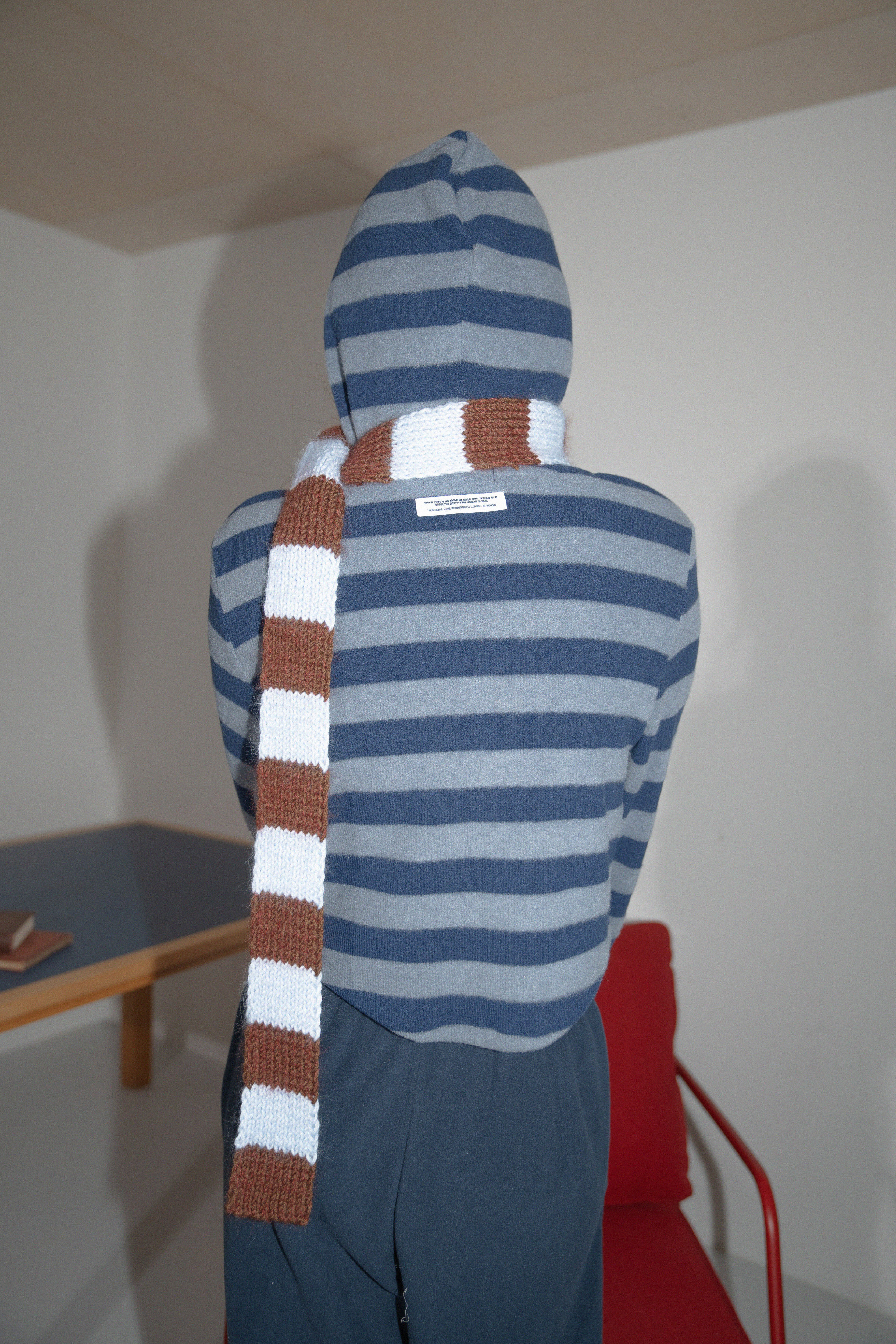 St hooded zip-up(Blue) 상세 이미지 5