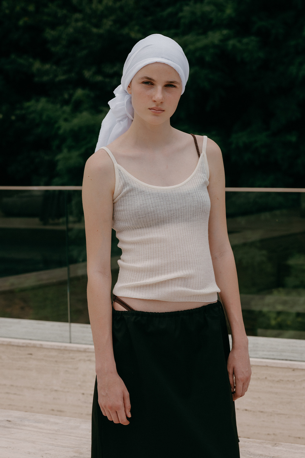SUMMER WOOL SHEER RIB KNIT TANK TOP | ファッション通販サイト NUGU SUMMER WOOL SHEER RIB KNIT TANK TOP | ファッション通販サイト NUGU