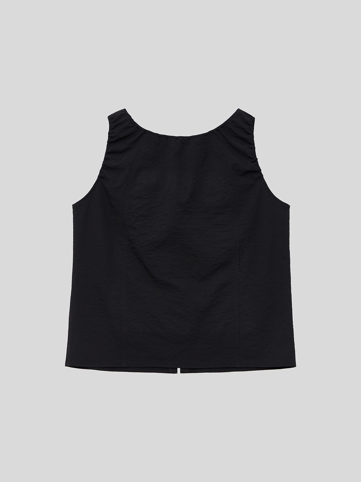BREEZE TIE BLOUSE - 2 COLORS BLACK