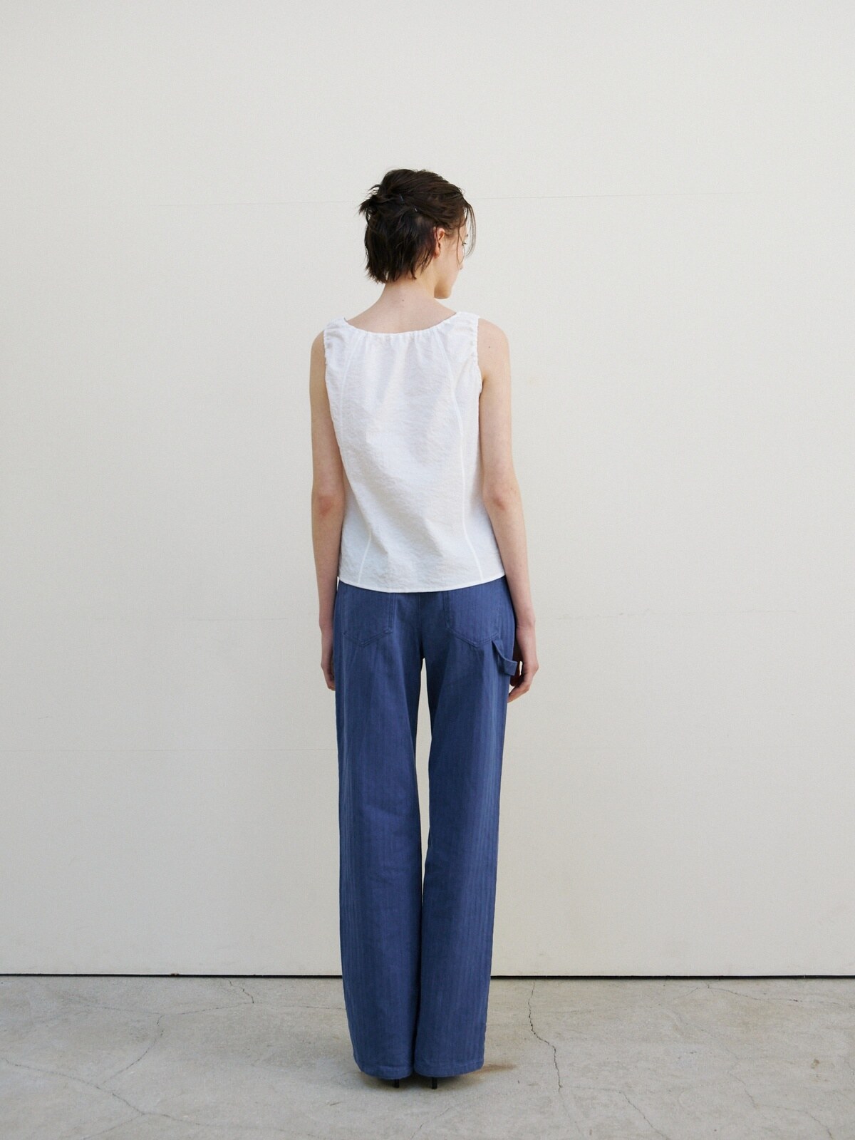 BREEZE TIE BLOUSE - 2 COLORS WHITE