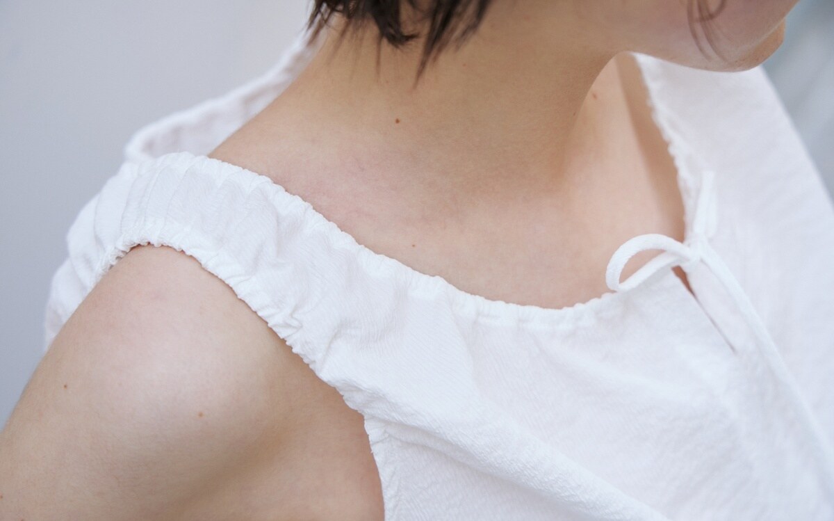 BREEZE TIE BLOUSE - 2 COLORS WHITE