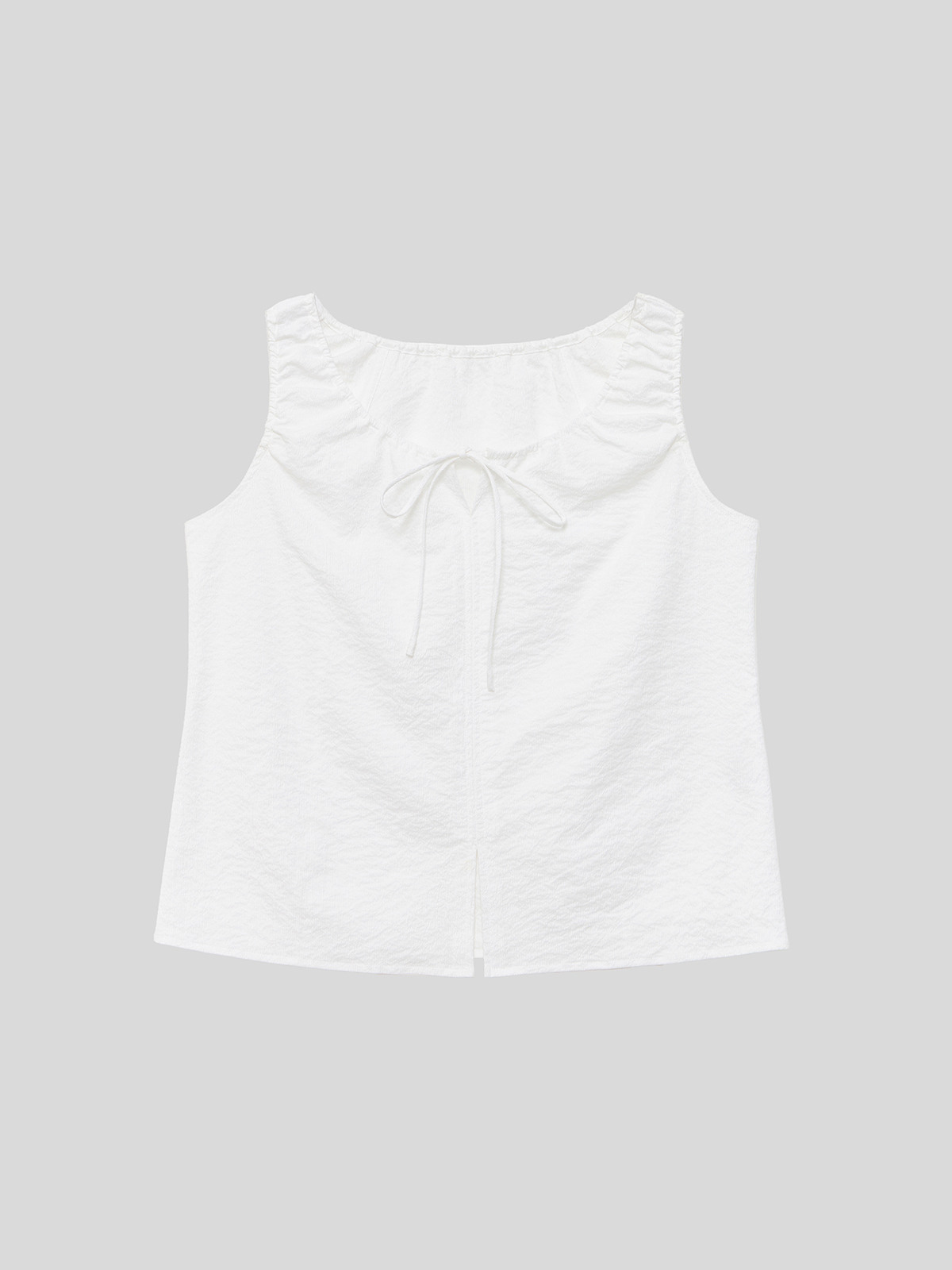 BREEZE TIE BLOUSE - 2 COLORS WHITE