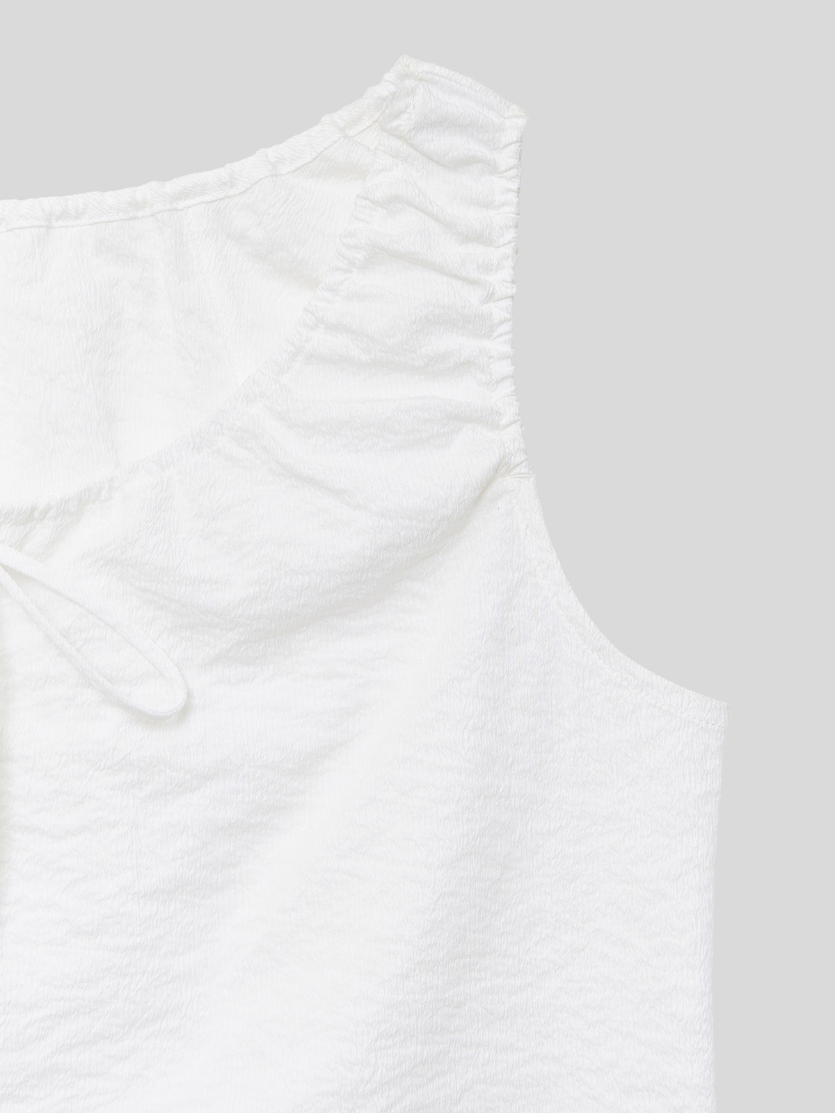 BREEZE TIE BLOUSE - 2 COLORS WHITE