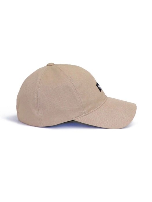 COTTON_BEIGE BALL CAP