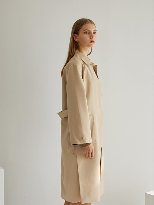 Trench outer+dress SET - beige