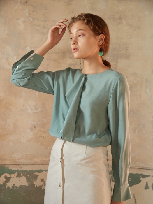 Mint Canary Blouse