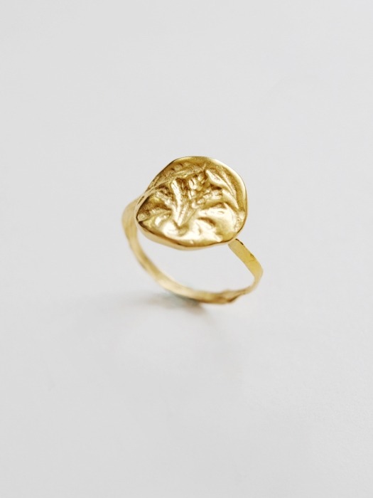 Oat Stamp Ring (Gold)