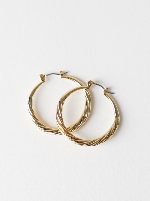 Branch Hoop Earrings