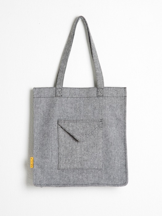 헤링본 에코백ENVELOPE BAG - YS2078GR /GRAY