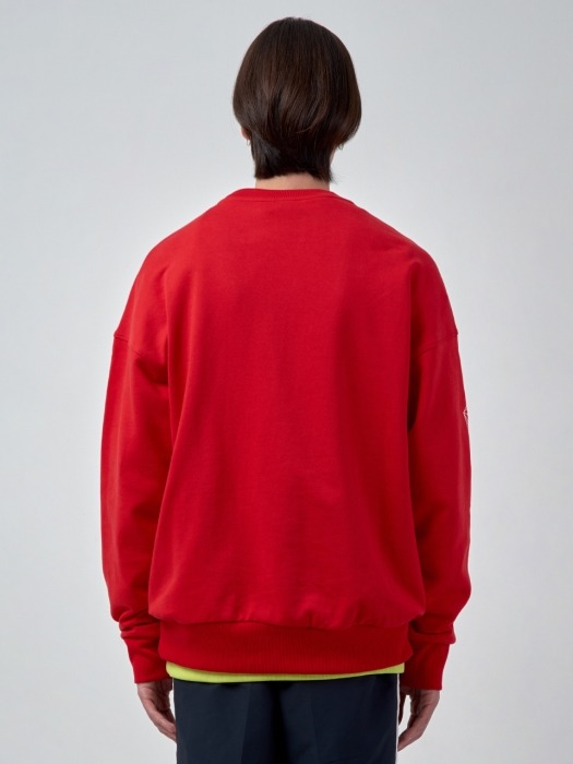 Unisex Embroidered Sweatshirt ACC_02_RED_LARGE
