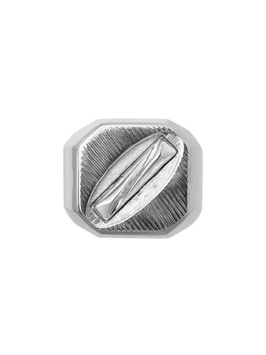 SWERVING signet ring (SILVER)