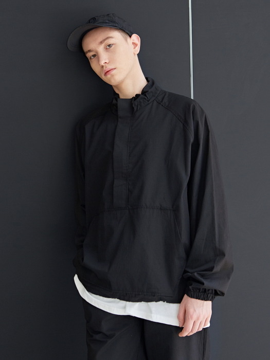 LIGHT TECH ANORAK_BLACK