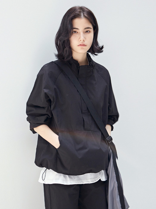 LIGHT TECH ANORAK_BLACK