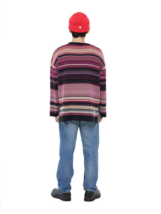 8D005 - OVERSIZED PSYCHEDELIC PULLOVER