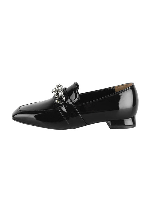 Regina Cristal Chain Loafer/L3002/EBK