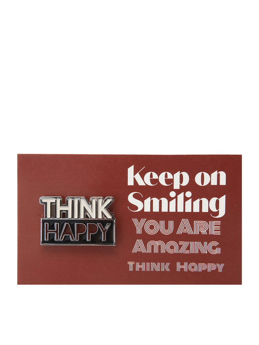 THINK HAPPY Message Pin_QXEAX21100SVX