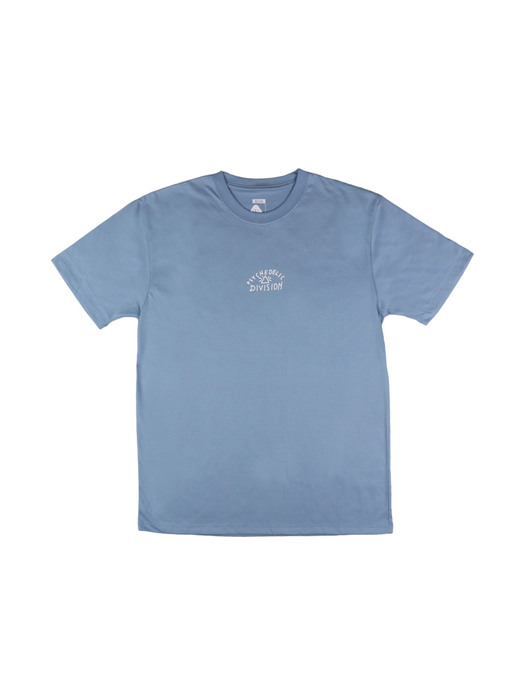 POLER PSYCHEDELIC TEE / SEAGUL BLUE