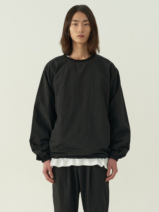 Reconnect Ordinary Tech Fit Stopper Shirts_Black