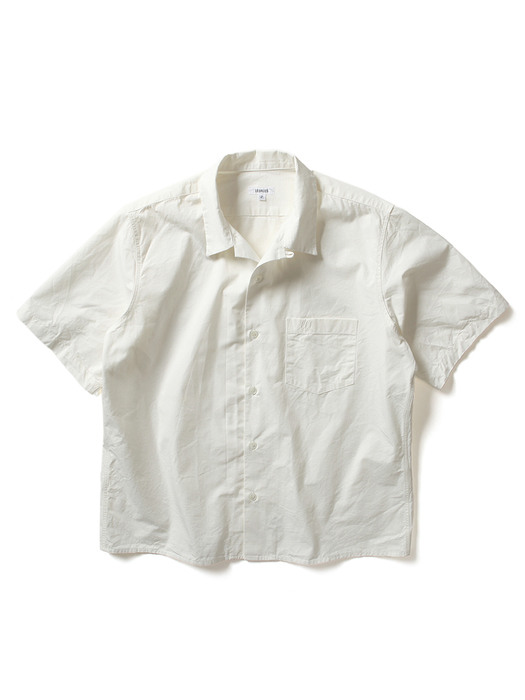 Ripstop S/S shirt -Ivory