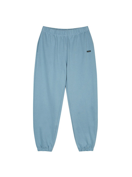 pastel jogger pants blue