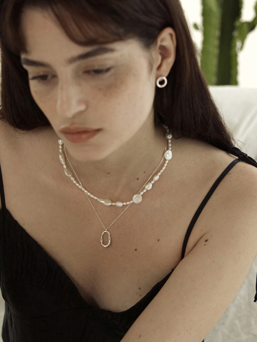 Natural Pearl Necklace, Veronique