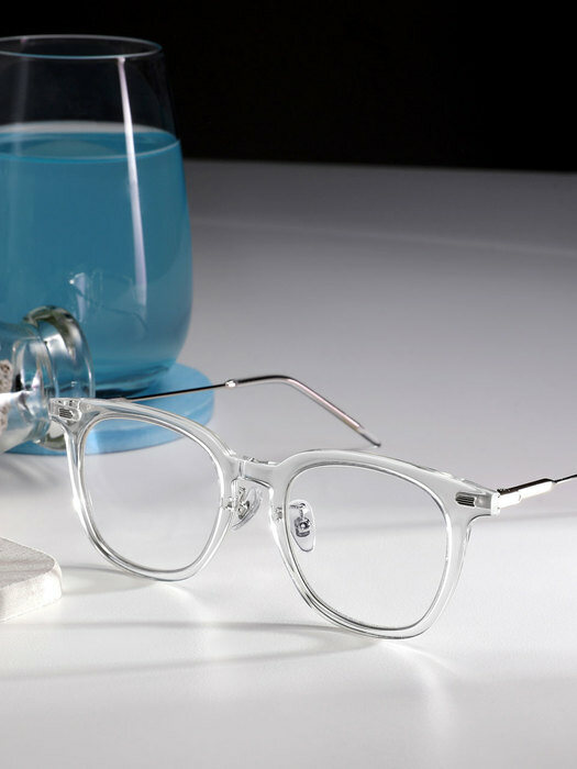 자이스 렌즈 남녀공용 블루라이트차단 안경 투명 MALIK C17