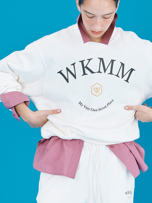WKMM Sweat Shirt_White