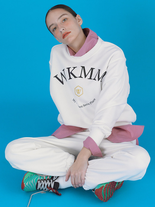 WKMM Sweat Shirt_White