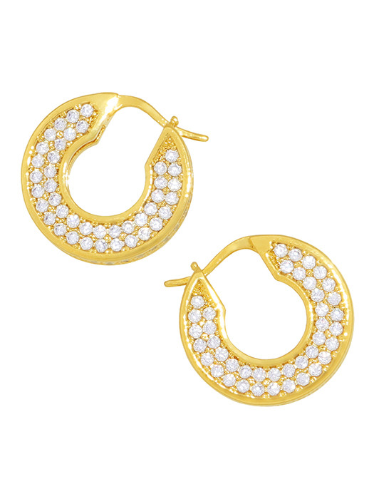 Circle Rococo Earrings